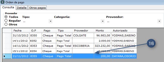 Otros Pagos